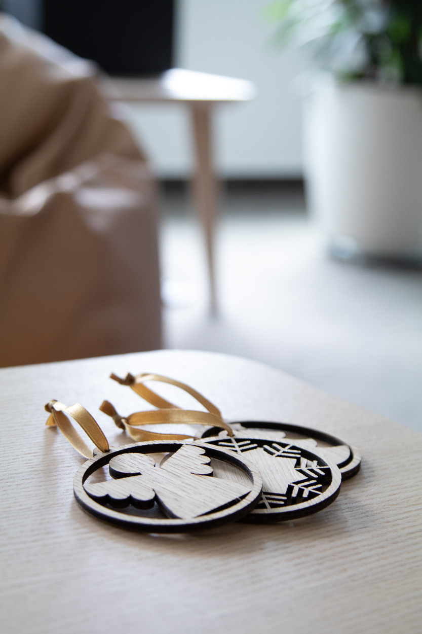 ozdoba choinkowa, śnieżynka Lundamo