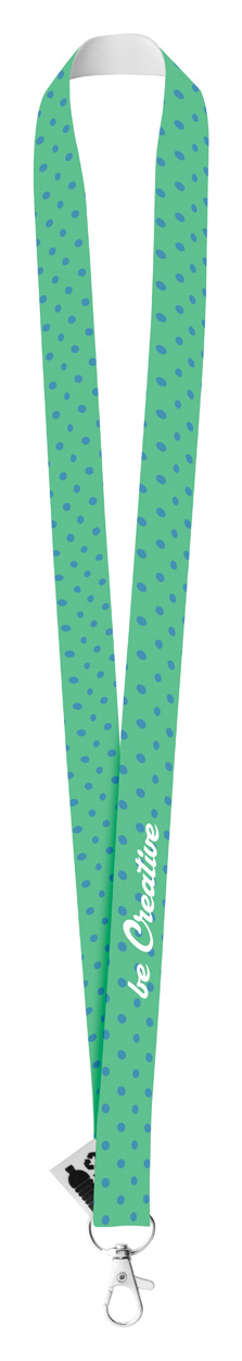 personalizowana smycz sublimacyjna Subyard Zero RPET