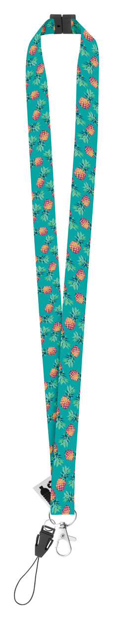 personalizowana smycz sublimacyjna Subyard B Safe RPET