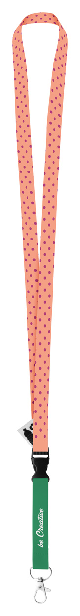 personalizowana smycz sublimacyjna Subyard 15 C RPET