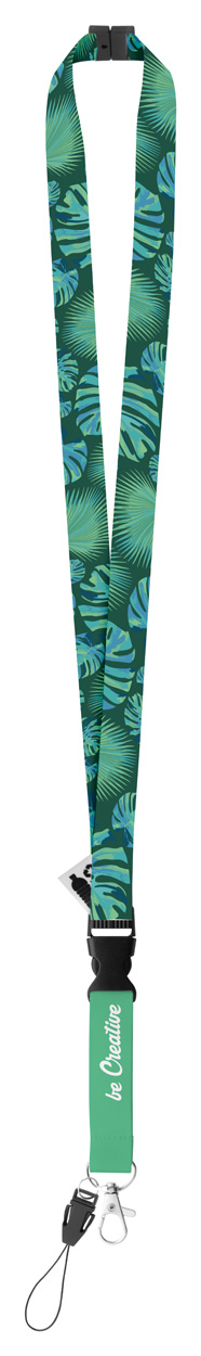 personalizowana smycz sublimacyjna Subyard D Safe RPET