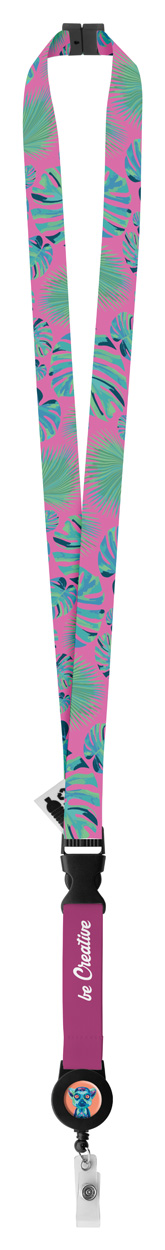 personalizowana smycz sublimacyjna Subyard YoYo B Safe RPET