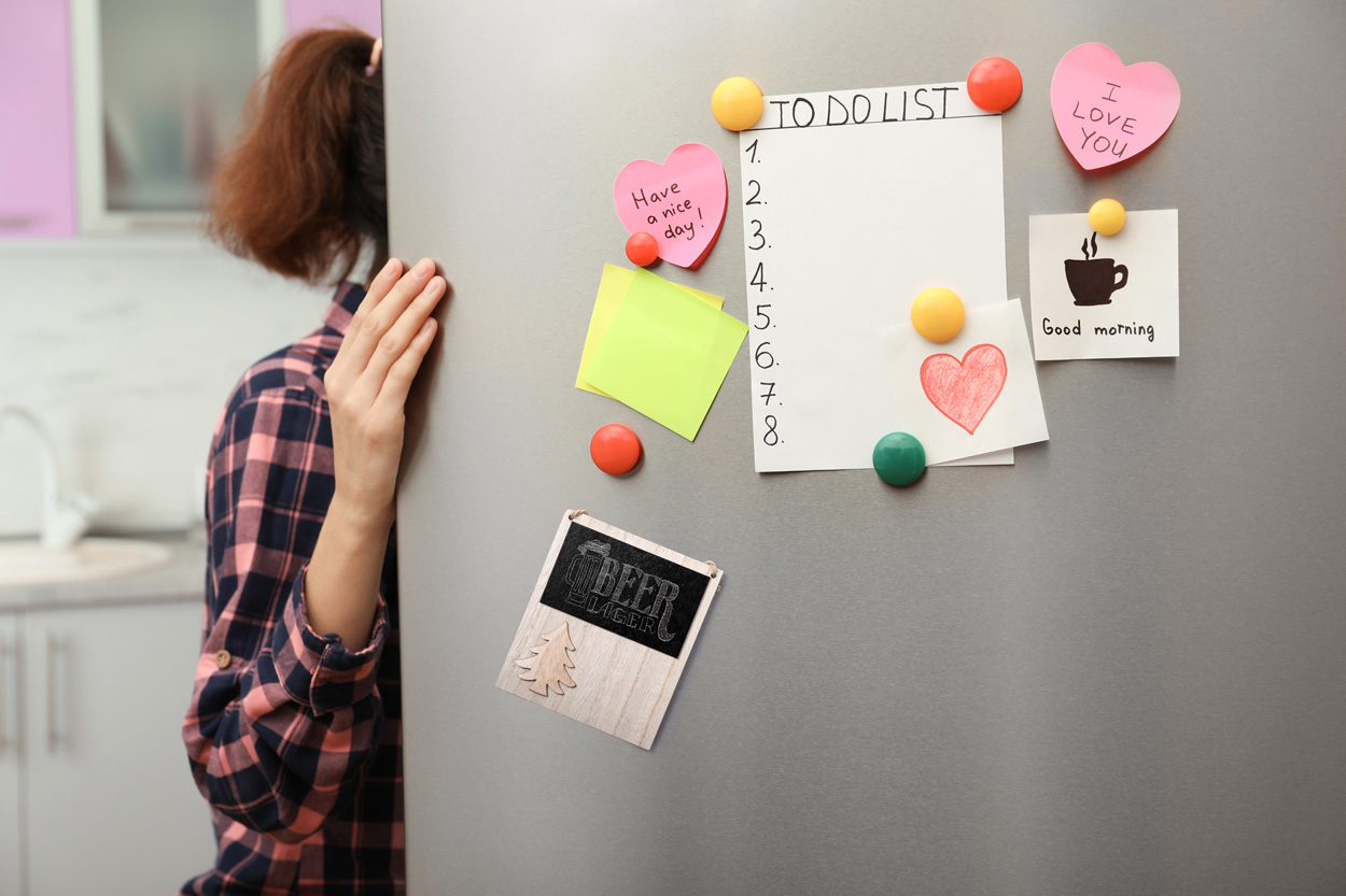 świąteczna tablica na notatki Carrigan