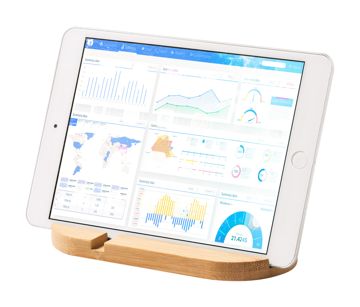 uchwyt na tablet i telefon Lemins