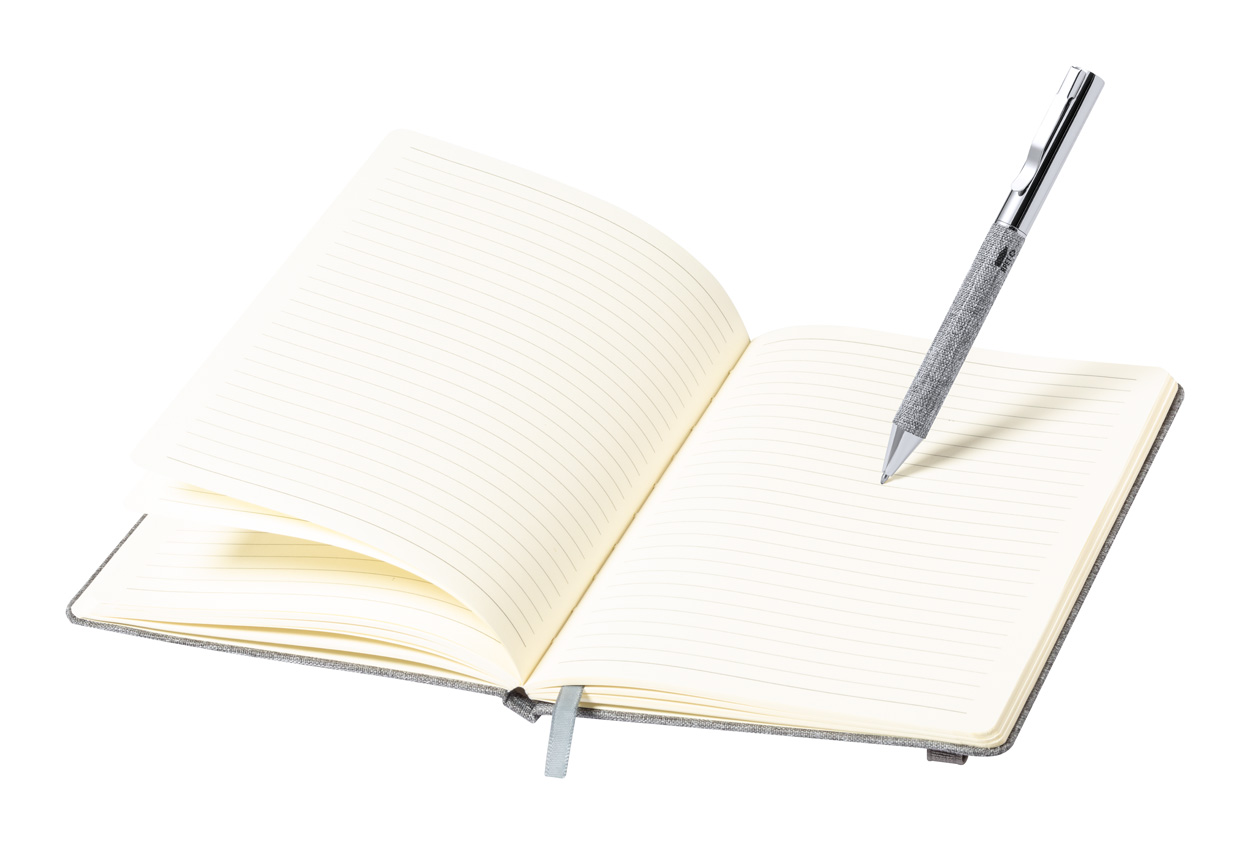 notes w zestawie z długopisem Wendam