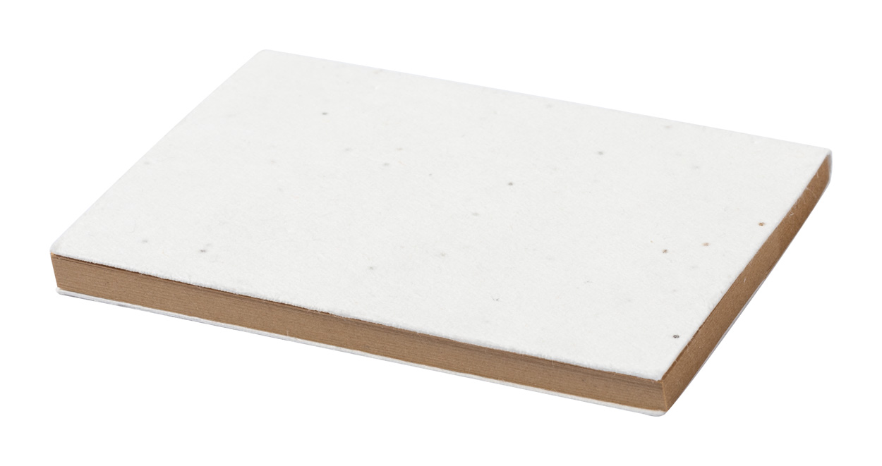 notatnik samoprzylepny z papieru nasiennego Zomek