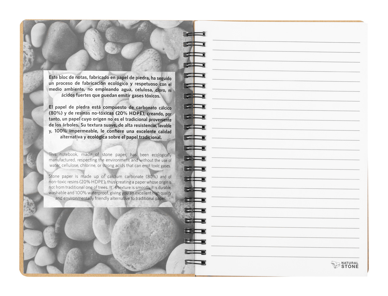 notes z papieru z kamienia Kenta