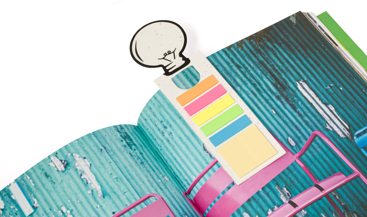 zakładka z papieru nasiennego Kich