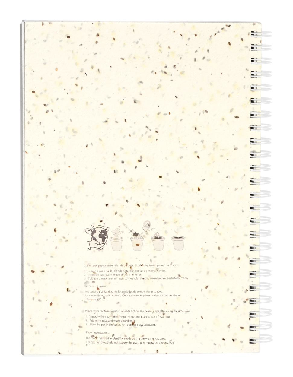 notes z papieru nasiennego Bitar