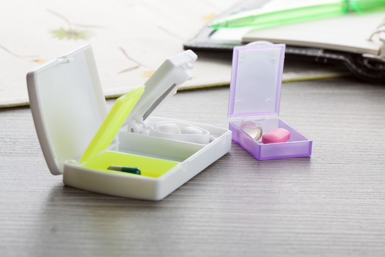 pudełko na tabletki Aspi