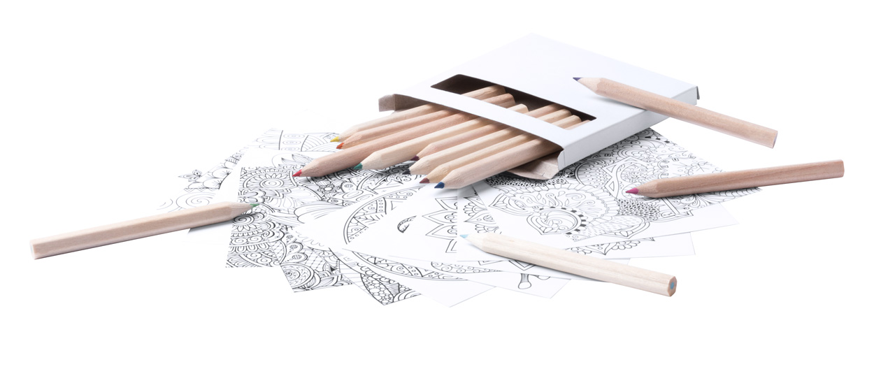 mandala z zestawem do kolorowania Boltex