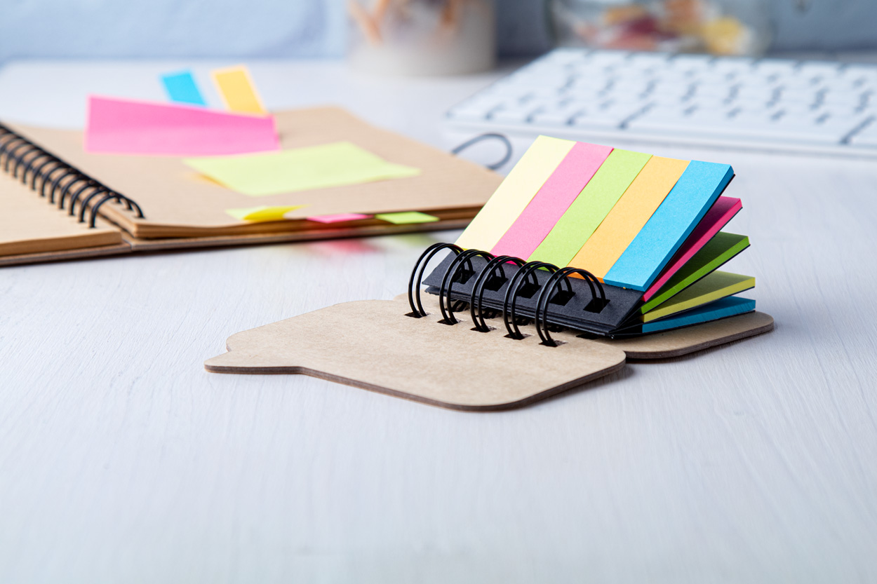 karteczki na notatki Lazza