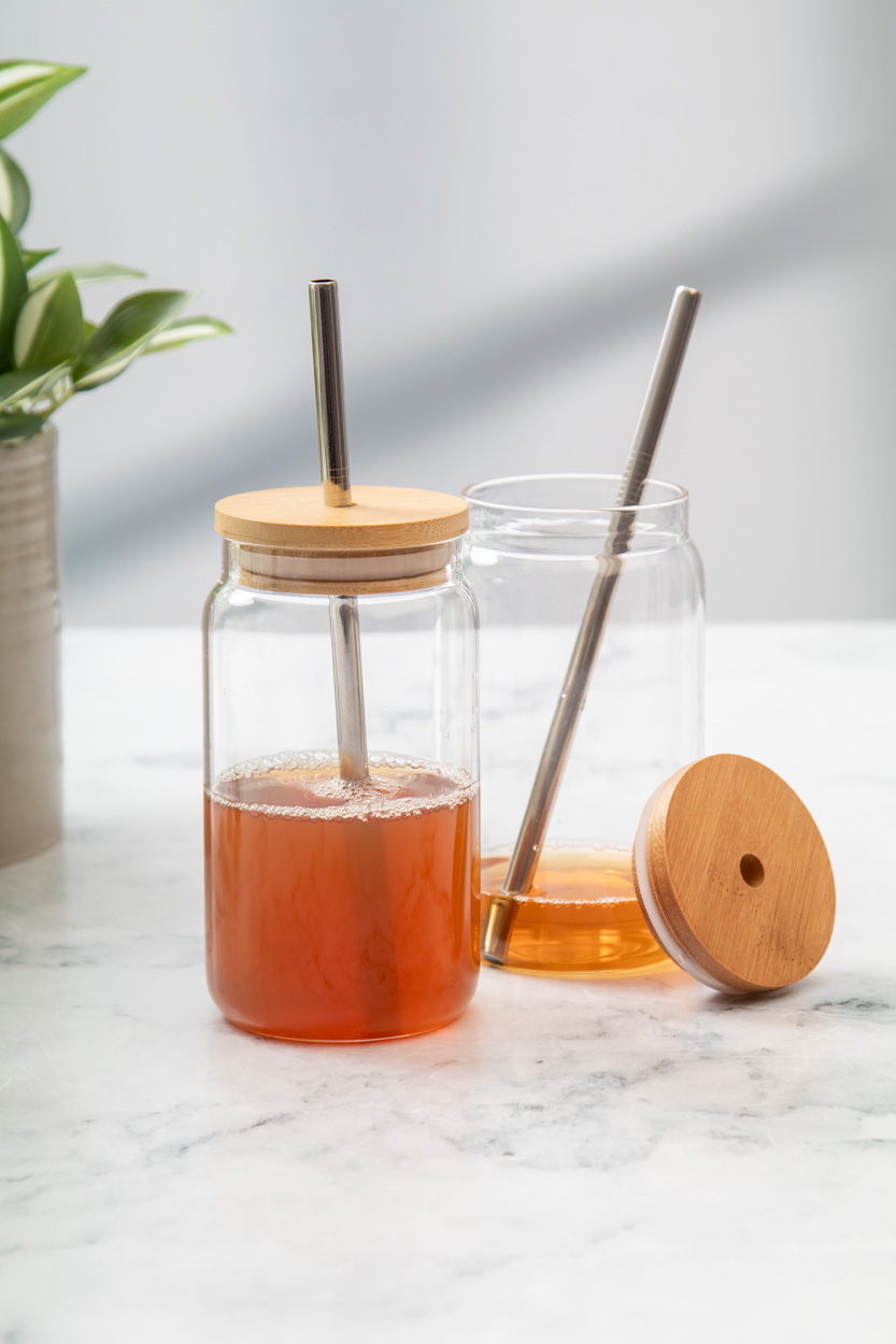 kubek w kształcie słoika Frappu