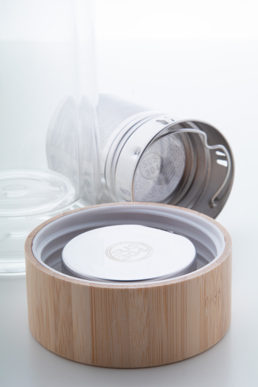 szklana butelka izolująca Andina