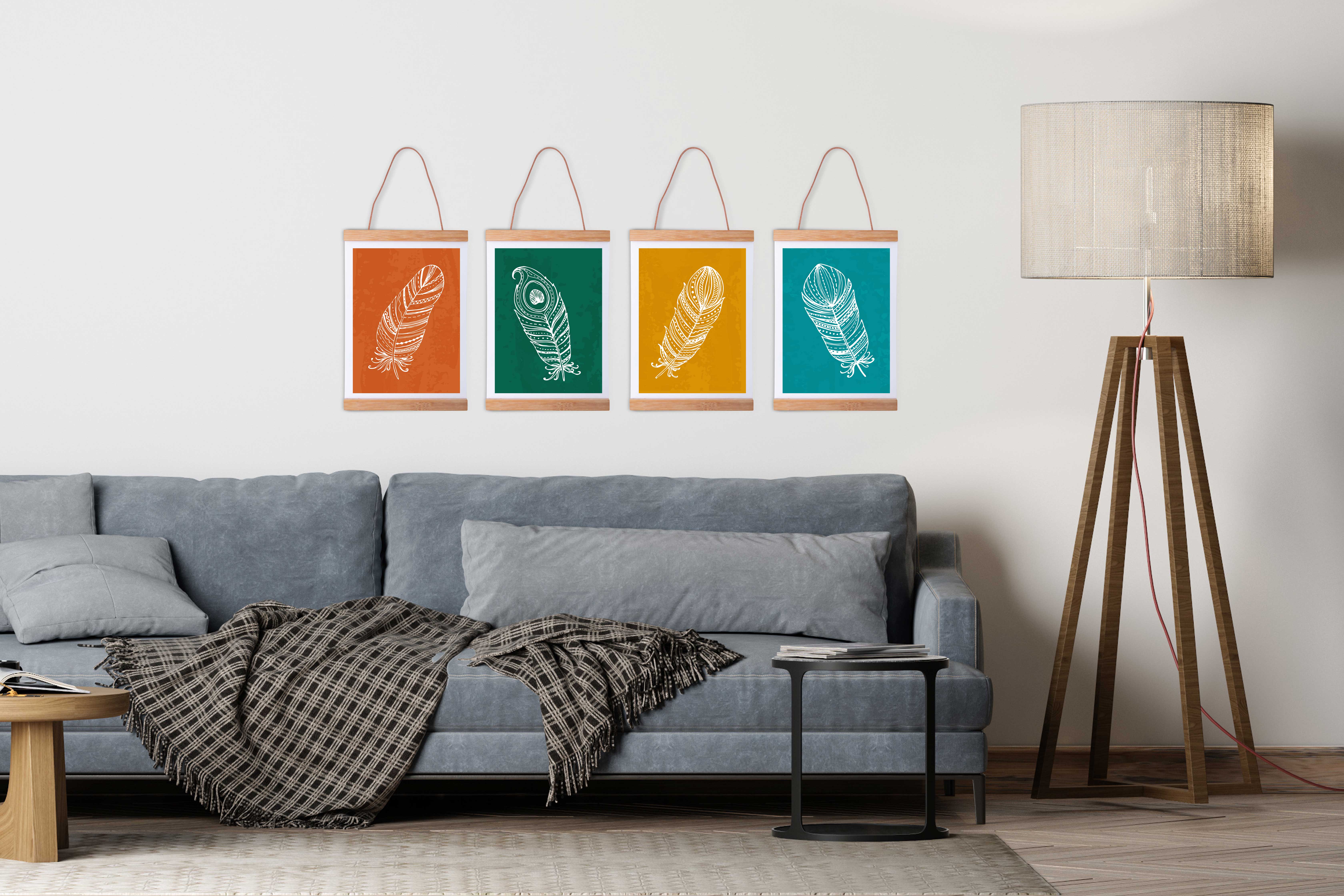 bambusowa ramka na zdjęcia Hangoo