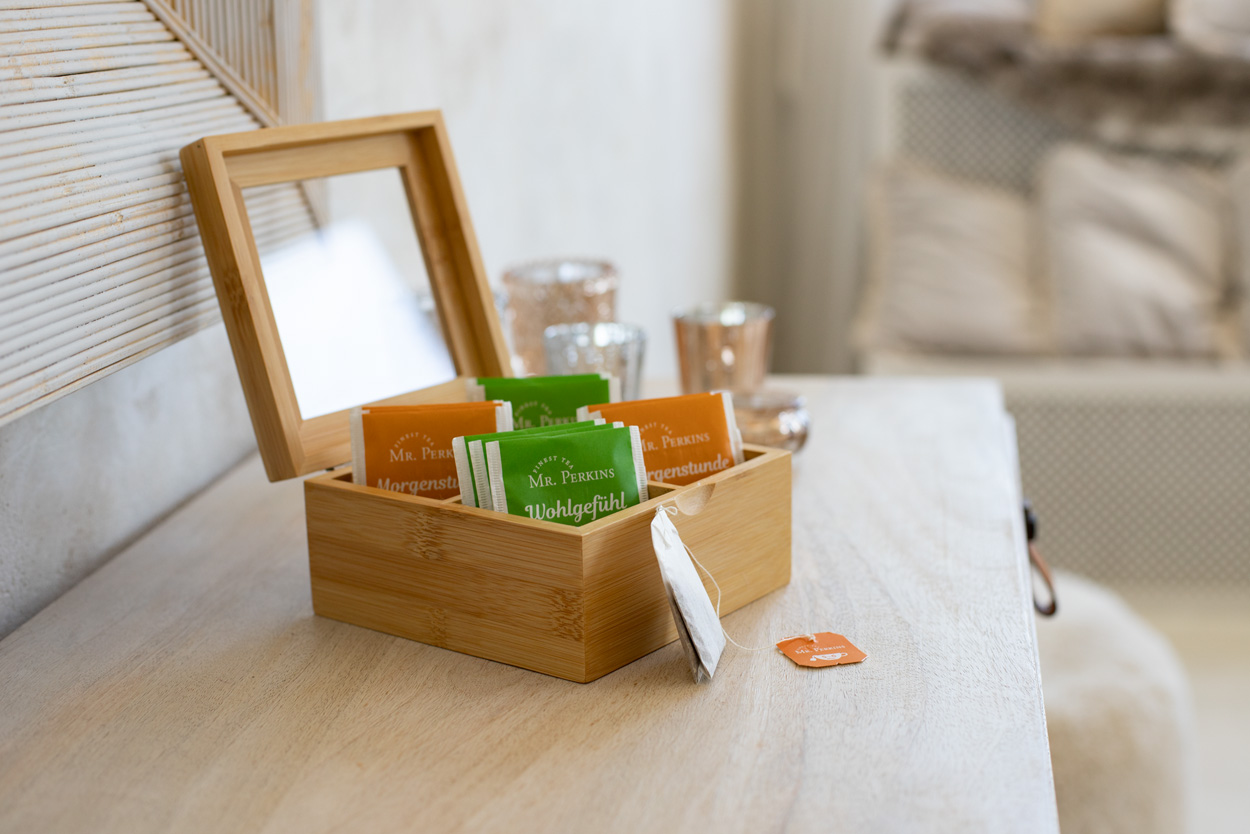 bambusowe pudełko na herbatę Bancha