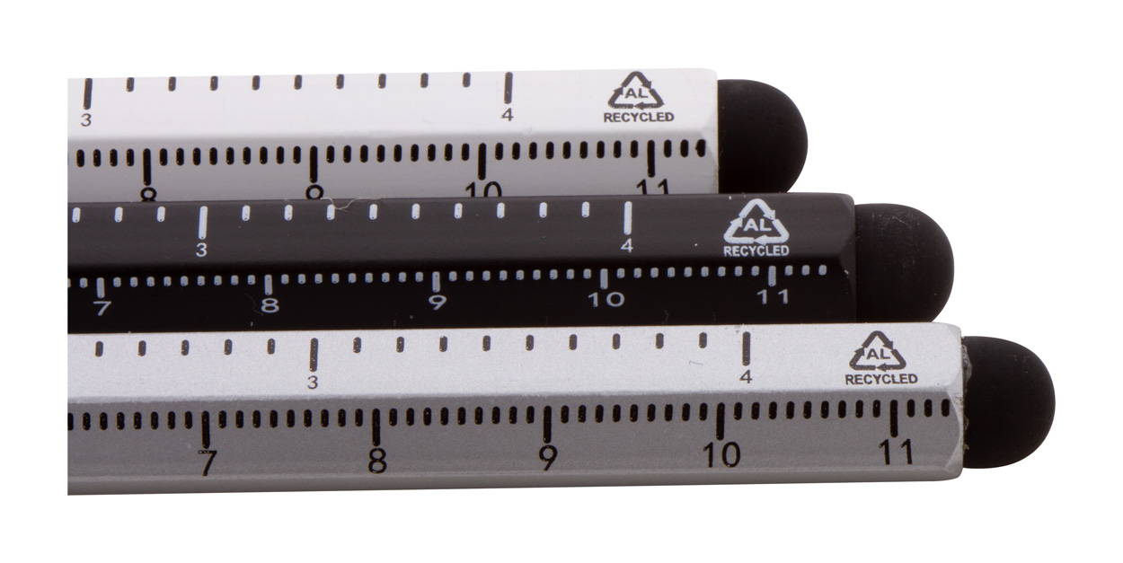 długopis bezatramentowy z linijką Ruloid