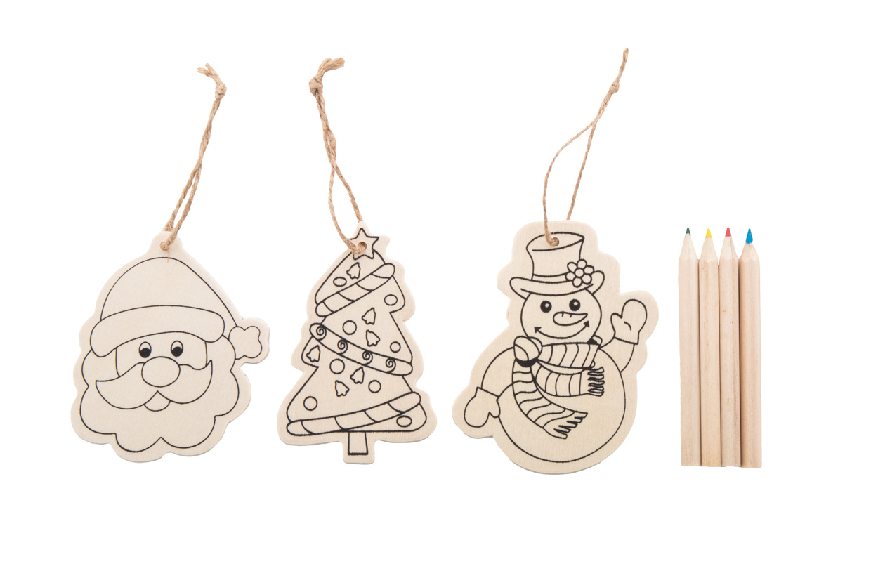 ozdoby choinkowe do kolorowania Sormela