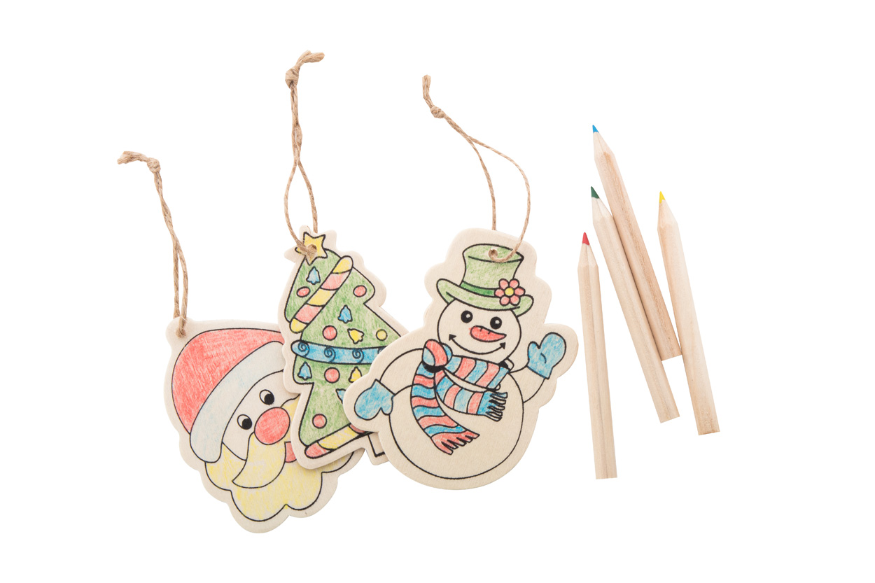 ozdoby choinkowe do kolorowania Sormela