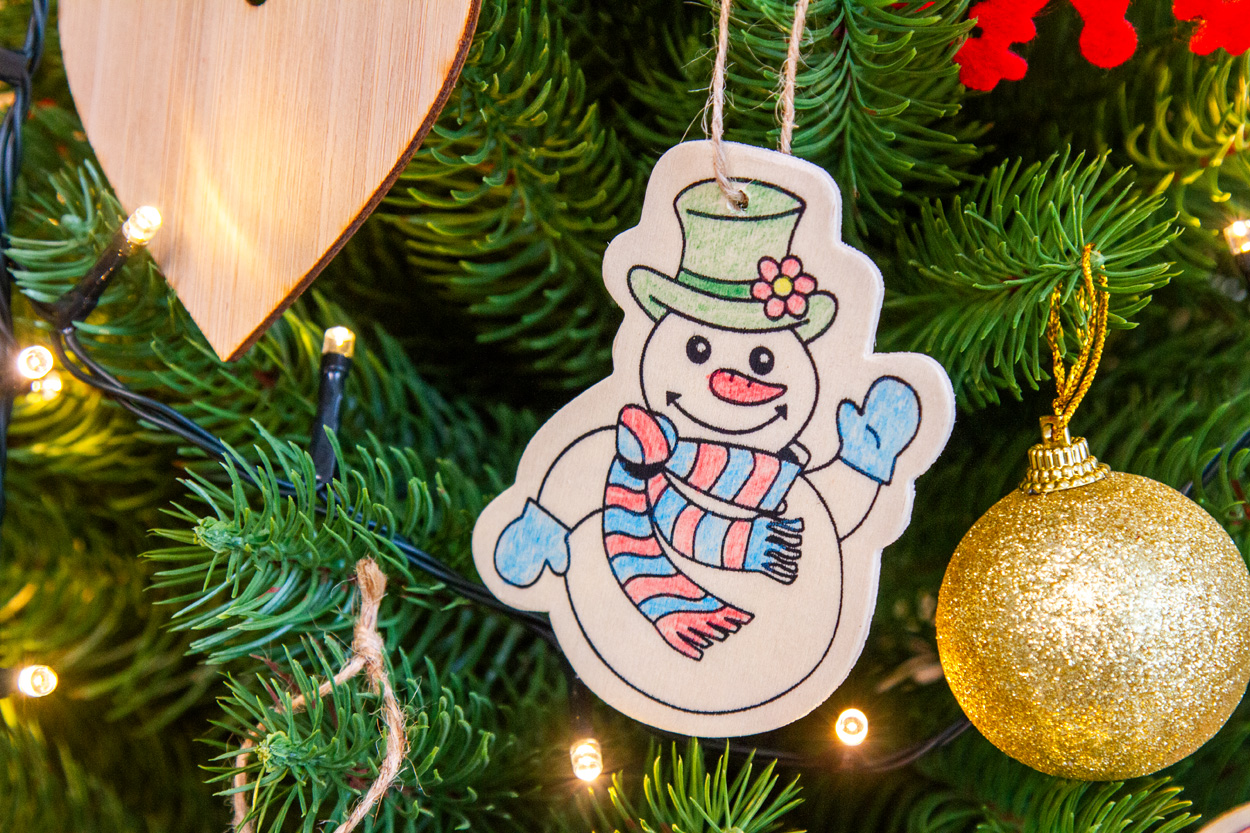 ozdoby choinkowe do kolorowania Sormela