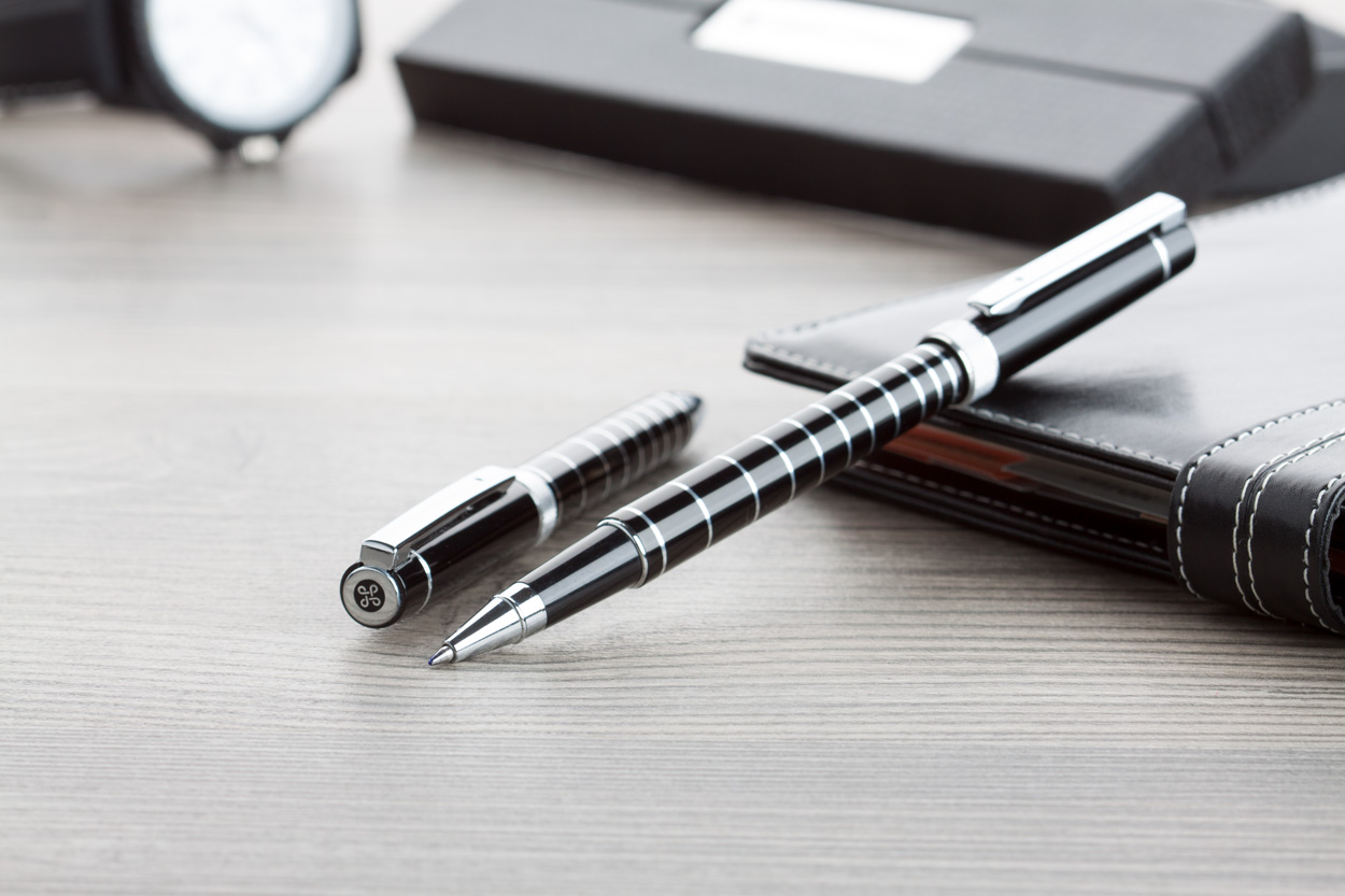 zestaw z długopisem Sismique