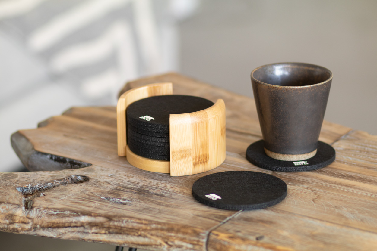 zestaw podkładek RPET Chiang