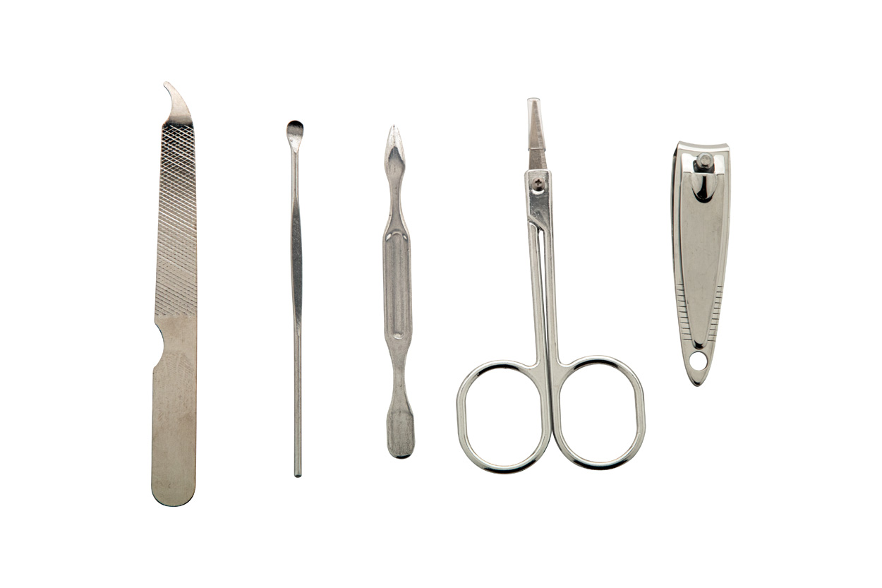 bambusowy zestaw do manicure Manoky