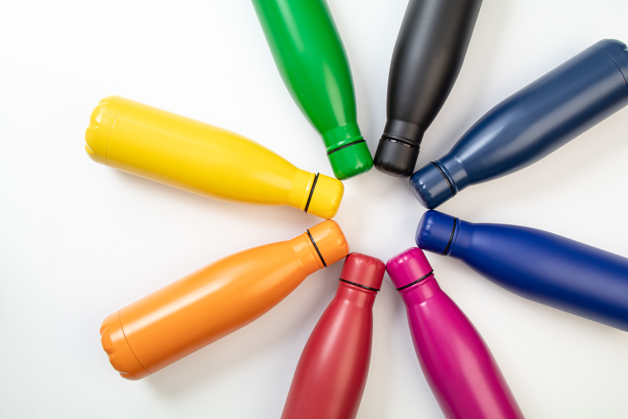 butelka ze stali nierdzewnej z recyklingu Refill