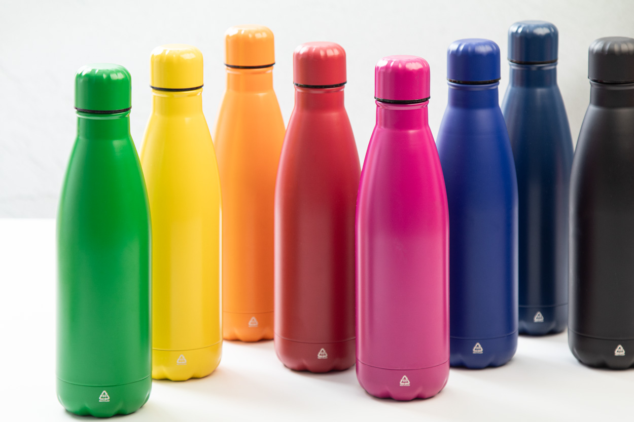 butelka ze stali nierdzewnej z recyklingu Refill