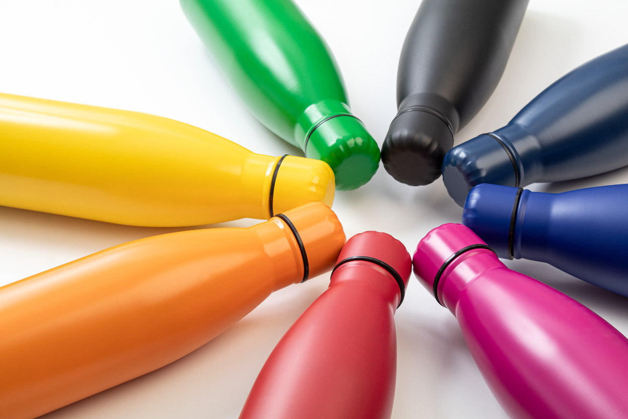 butelka ze stali nierdzewnej z recyklingu Refill