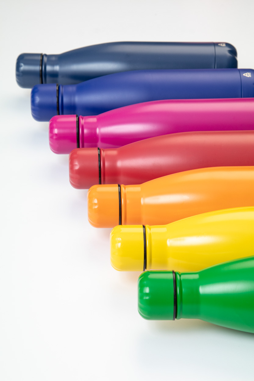 butelka ze stali nierdzewnej z recyklingu Refill