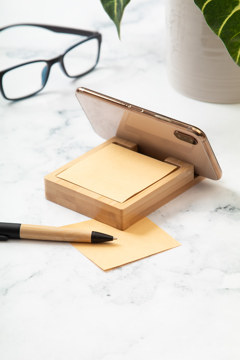 uchwyt na telefon z notatnikiem / karteczki Matsu