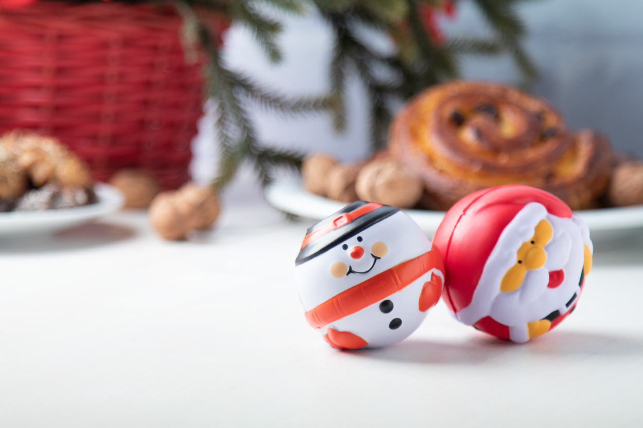 piłka antystresowa Santa Claus