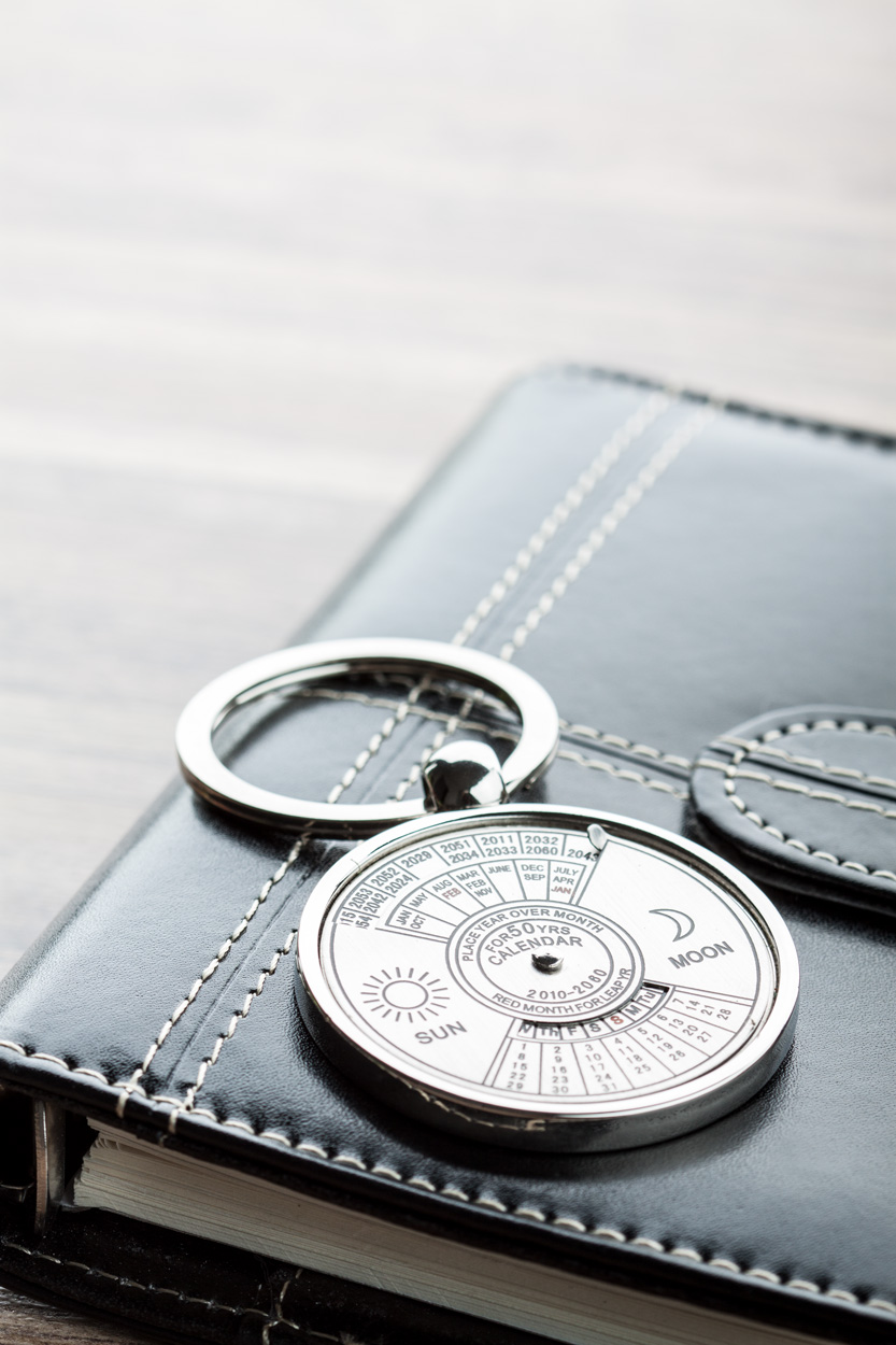 brelok do kluczy z kalendarzem Eternity