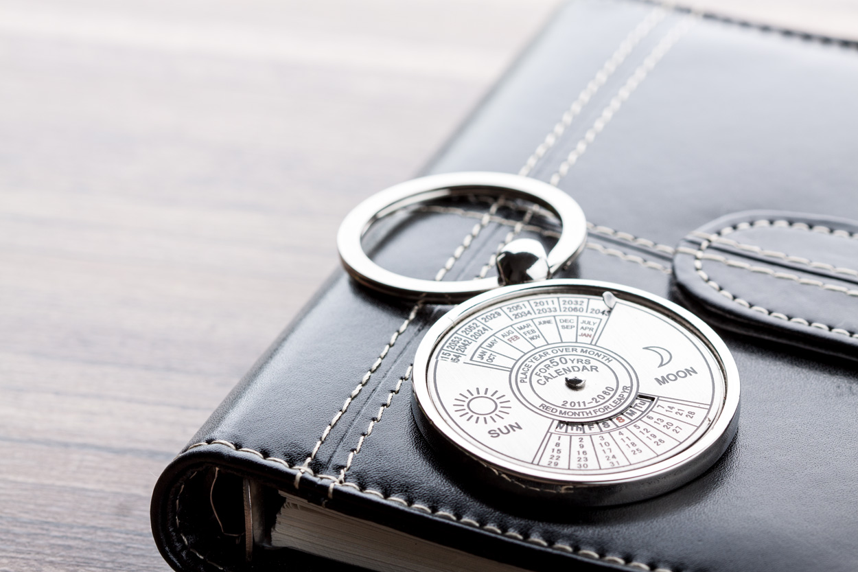 brelok do kluczy z kalendarzem Eternity