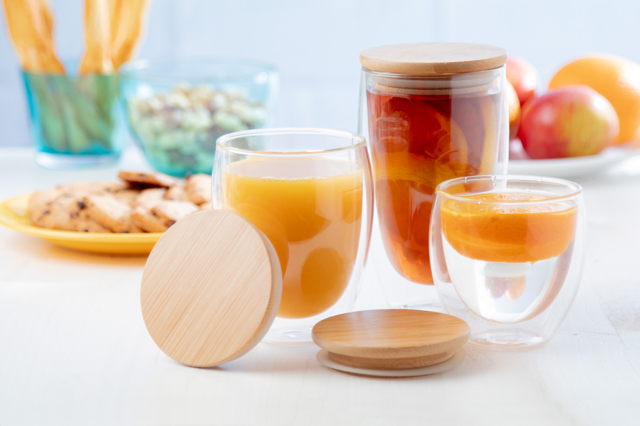 szklany kubek termiczny Bondina L