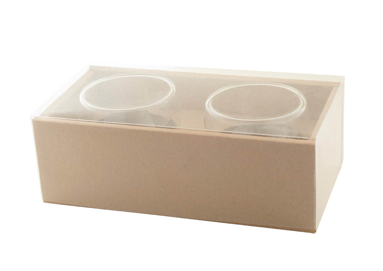 szklany zestaw do espresso / filiżanki Mocaboo