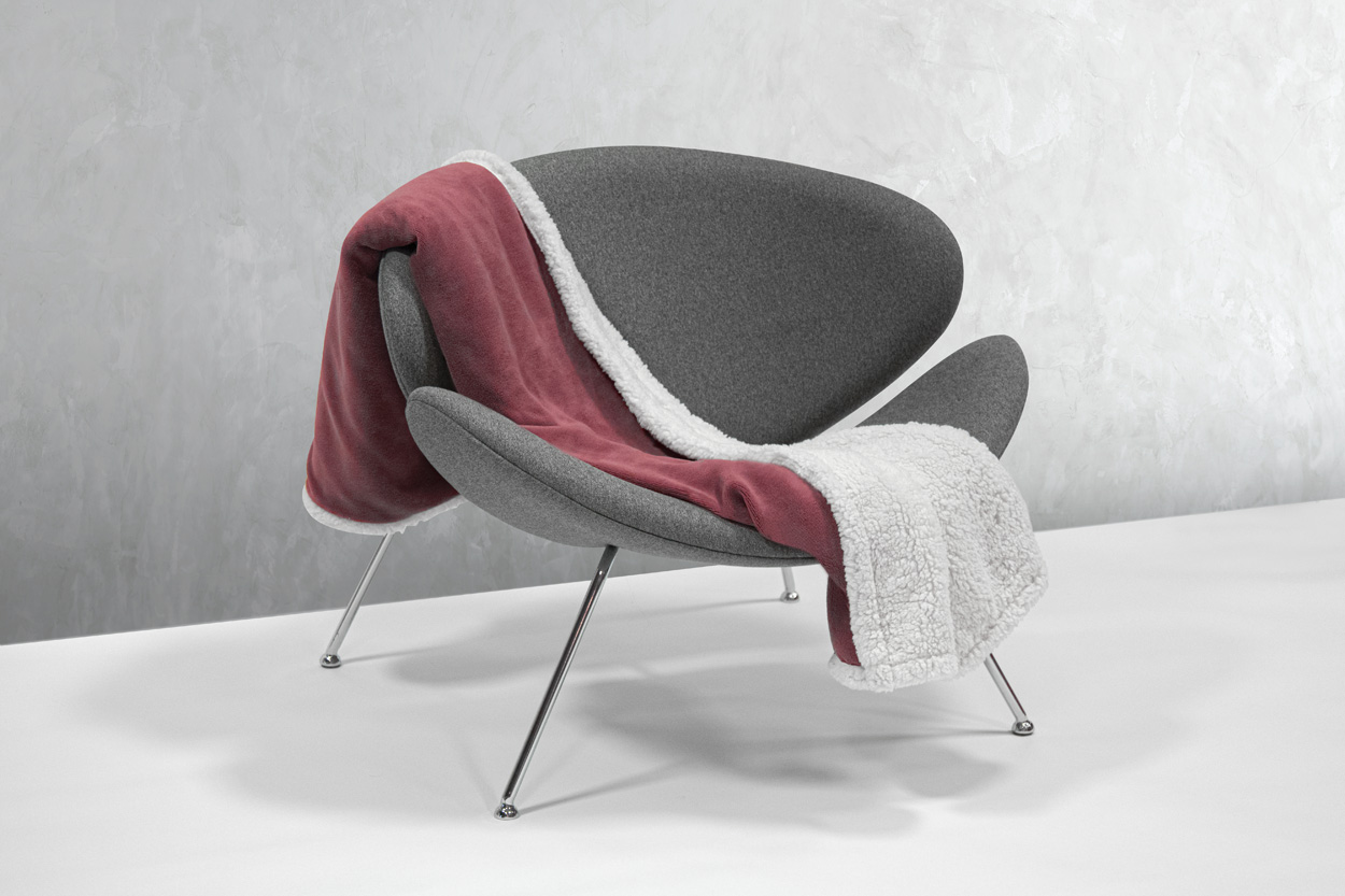 koc polarowy - coral fleece Sammia