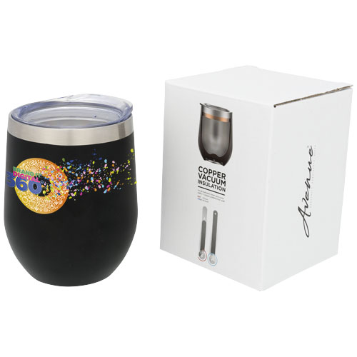 Termiczny kubek Corzo z izolacją próżniowo miedzianą