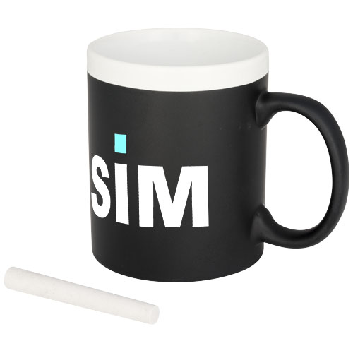 Kubek z powłoką tablicową