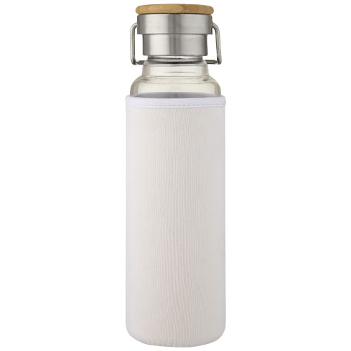Szklana butelka Thor o pojemności 660 ml z neoprenowym pokrowcem