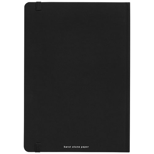 Notes A5 Karst® w twardej oprawie z papieru z kamienia – w kratkę