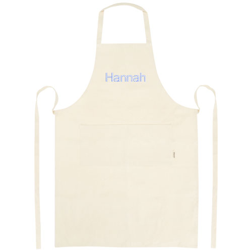 Orissa Fartuch z bawełny organicznej z certyfikatem GOTS o gramaturze 200 g/m2