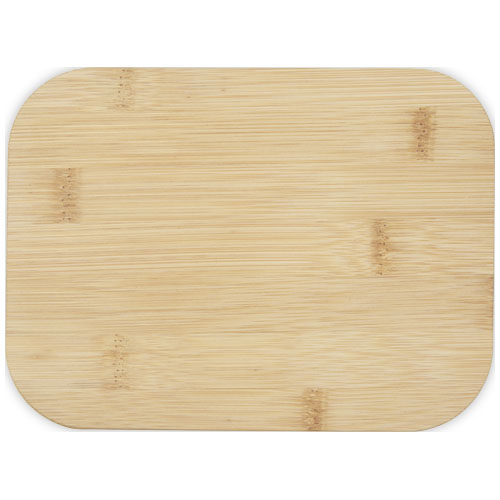 Pudełko śniadaniowe ze szkła Roby z bambusową pokrywką