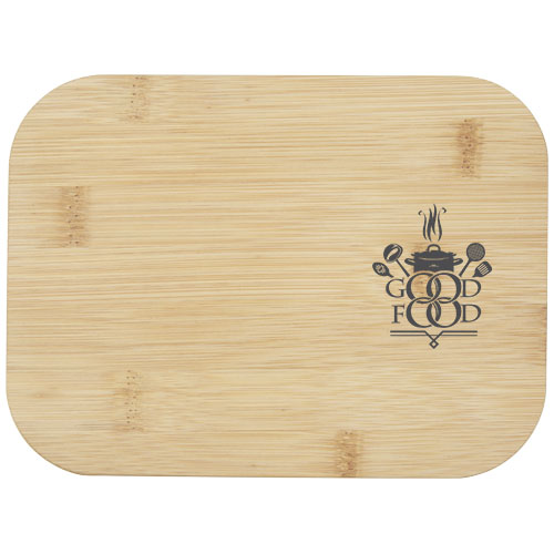 Pudełko śniadaniowe ze szkła Roby z bambusową pokrywką