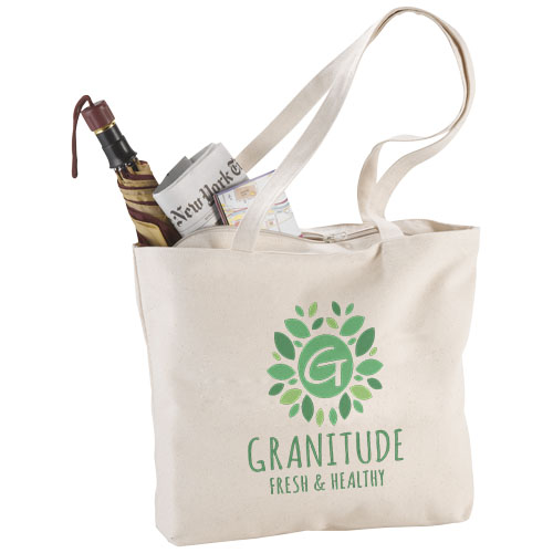 Zapinana na suwak torba na zakupy Ningbo 320 g/m²