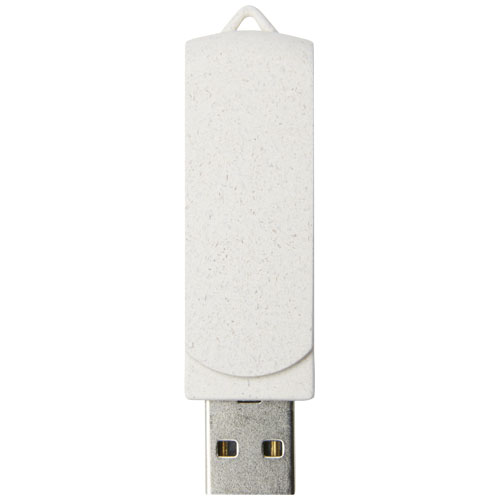 Pamięć USB Rotate wykonana ze słomy pszenicznej o pojemności 4GB