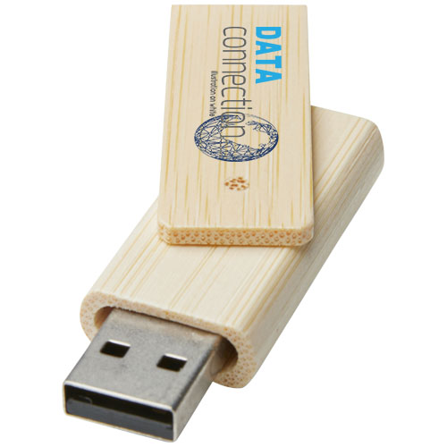 Pamięć USB Rotate o pojemności 4GB wykonana z bambusa