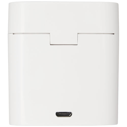 Automatycznie parujące się bezprzewodowe słuchawki douszne Volantis True Wireless z UVC