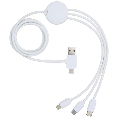 Pure kabel do ładowania 5-w-1 z dodatkiem antybakteryjnym